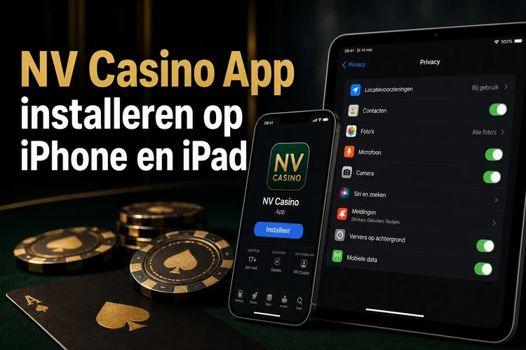 NV Casino App installeren op iPhone en iPad