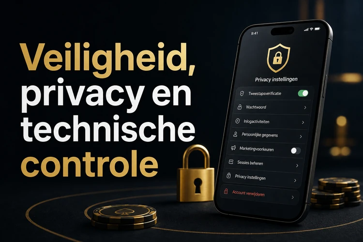 Veiligheid, privacy en technische controle