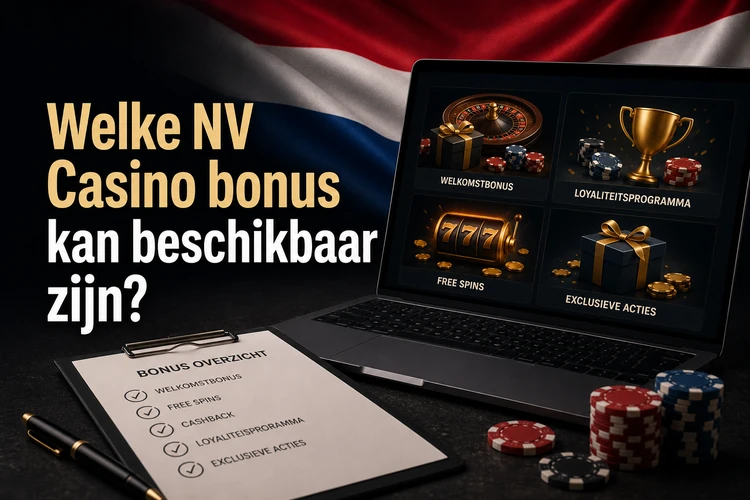 Welke NV Casino bonus kan beschikbaar zijn?