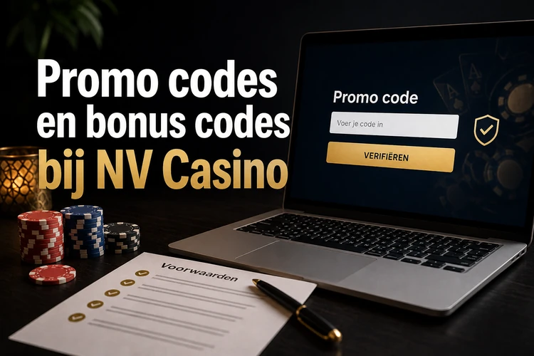 Promo codes en bonus codes bij NV Casino