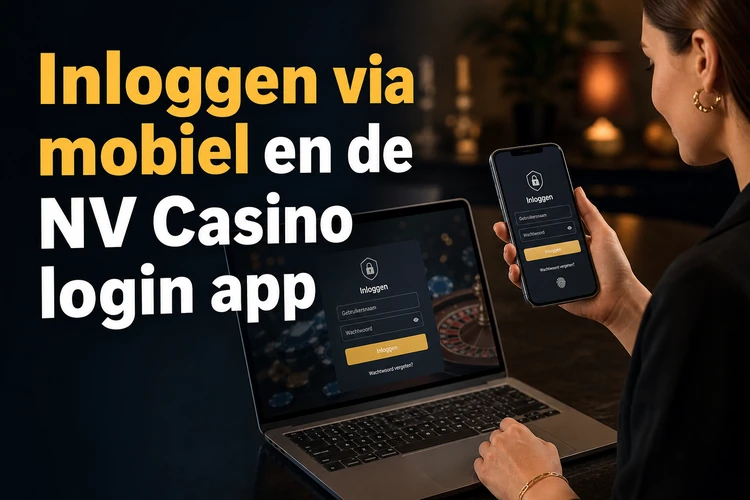Inloggen via mobiel en de NV Casino login app